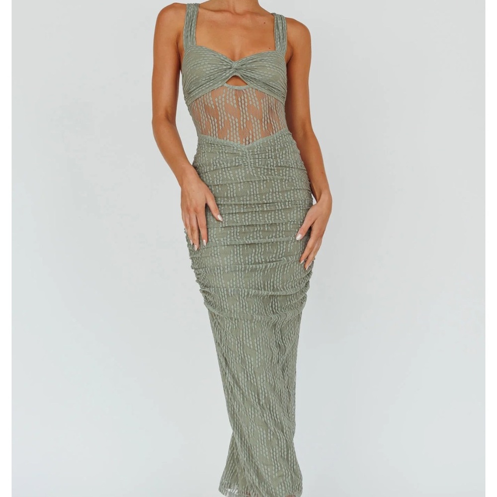 Oliana Dress in Fern